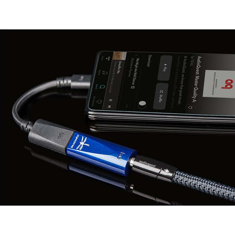 AudioQuest DragonFly Cobalt DAC Pre cuffia per Smartphone